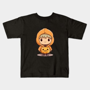 Kawaii halloween boy Kids T-Shirt